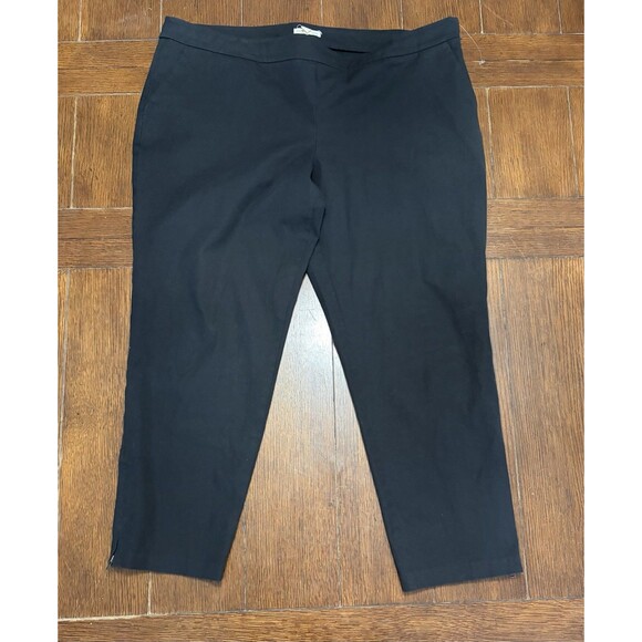 Eileen Fisher Pants - Eileen Fischer Women’s Size XL Black Cotton Dress Pants NWOT